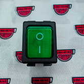 INTERRUPTOR VERDE ON - OFF 16A 250V