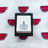 INTERRUPTOR BLANCO MARZZOCO VAPOR 16A 250V PULSANTE