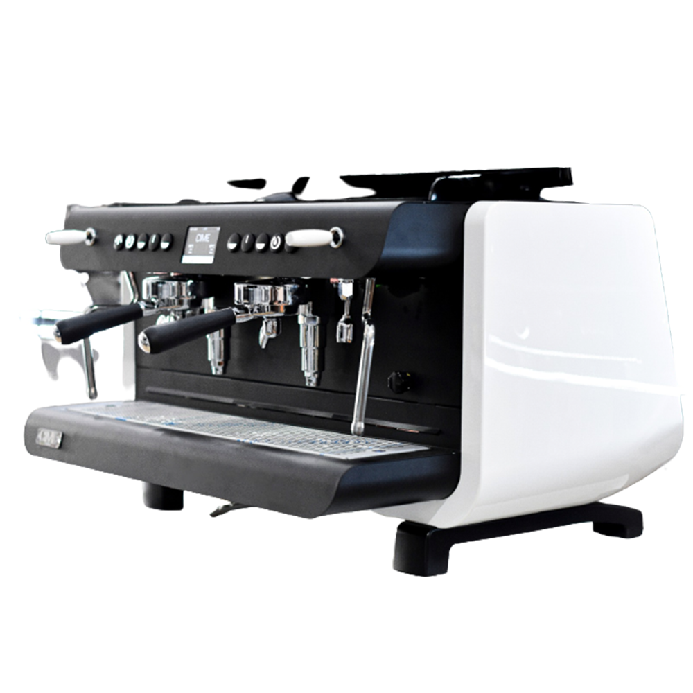 Cafetera Industrial y Profesional Automática de 2 Grupos Marca Cime Modelo SATURNO MB-60