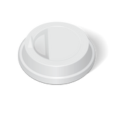 TAPAS DE PLASTICO PARA VASOS DE PAPEL DESECHABLES