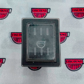 INTERRUPTOR NEGRO GRUPO CAFÉ CON CAPUCHON SAN REMO 16A 250V