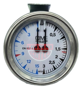 MANOMETRO DOBLE ESCALA PARA CIME