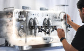 Cafetera Industrial y Profesional Automática de 2 Grupos Marca Cime Modelo VENERE