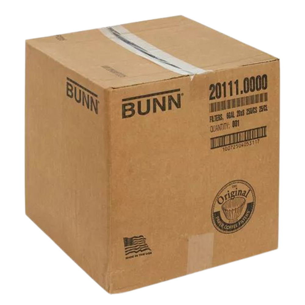 Caja con 500 Filtros de papel para Cafetera Marca Bunn Modelo 20111.0000