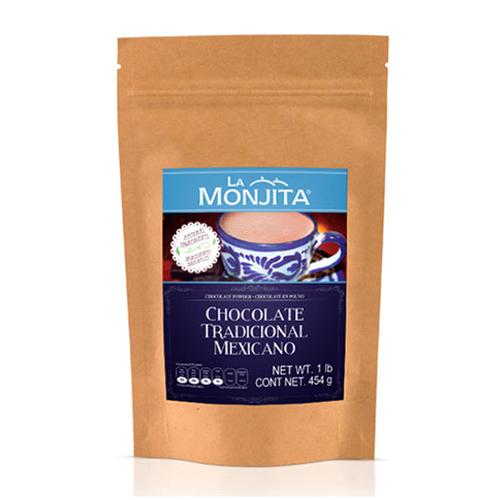 LA MONJITA CHOCOLATE TRADICIONAL MEXICANO .454 KG